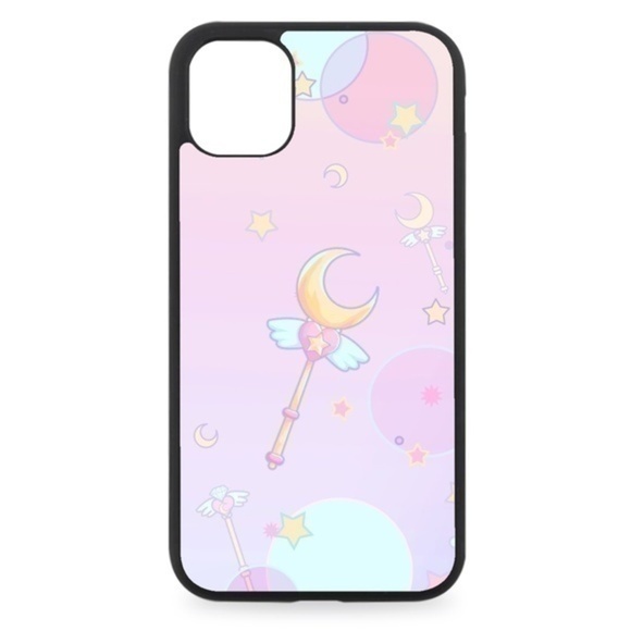 Other - Sailor Moon Pink Moon Stick Phone Case